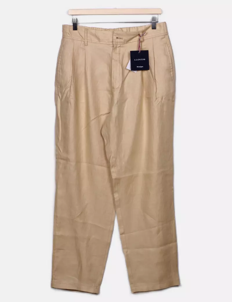 LLOYD´S Pantalones de tela Anchos Lino
