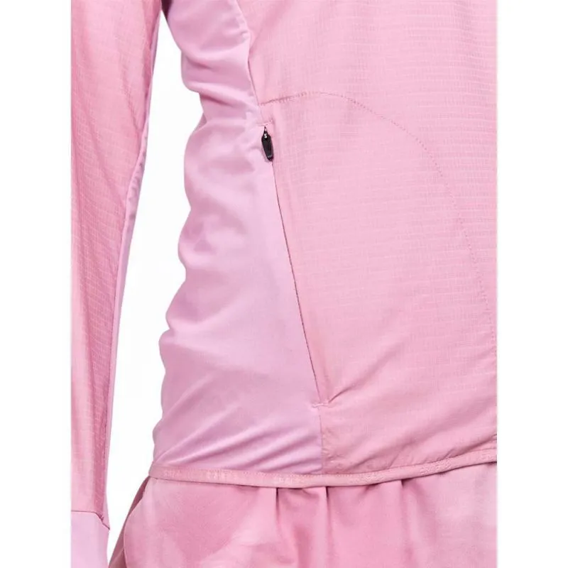 Maillot de manga larga Craft PRO Hypervent LS WIND TOP (Rosa claro)