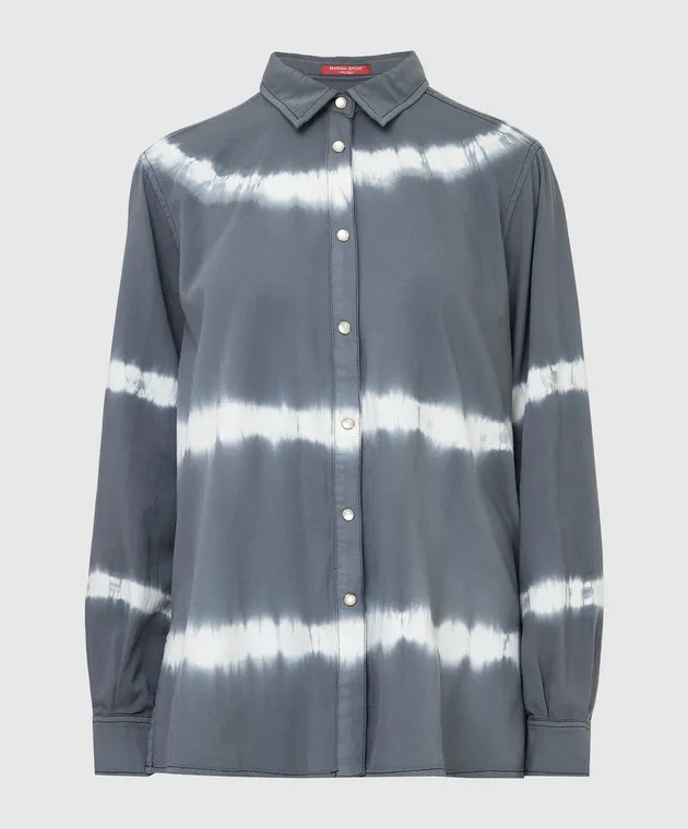 MARINA SPORT BY MARINA RINALDI TIEDYE SHIRT WITH SLITS