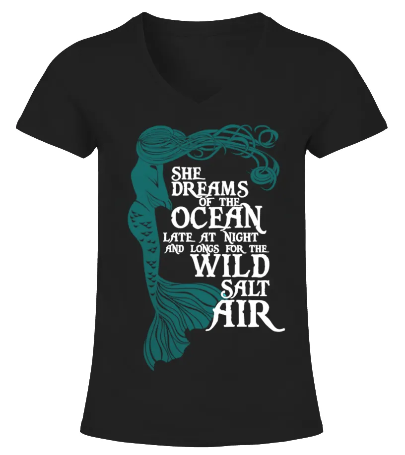 Mermaid Limited Edition Camiseta cuello pico Mujer