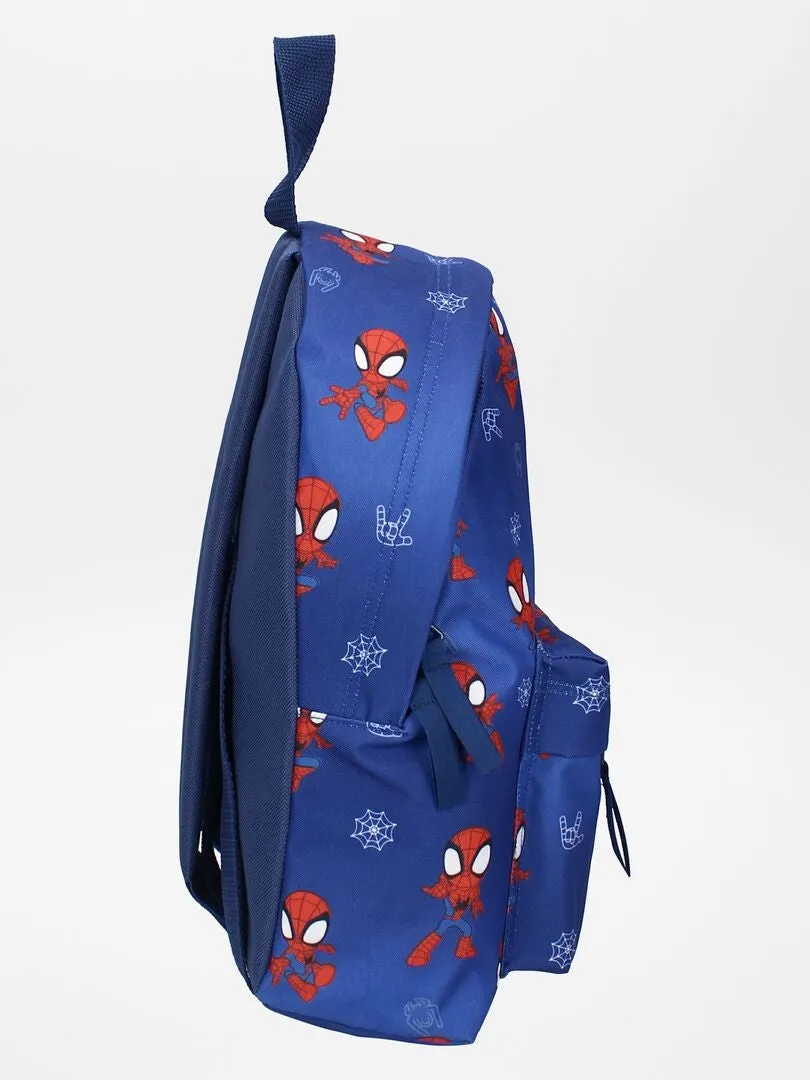 MOCHILA ESTAMPADA 'SPIDERMAN'  AZUL