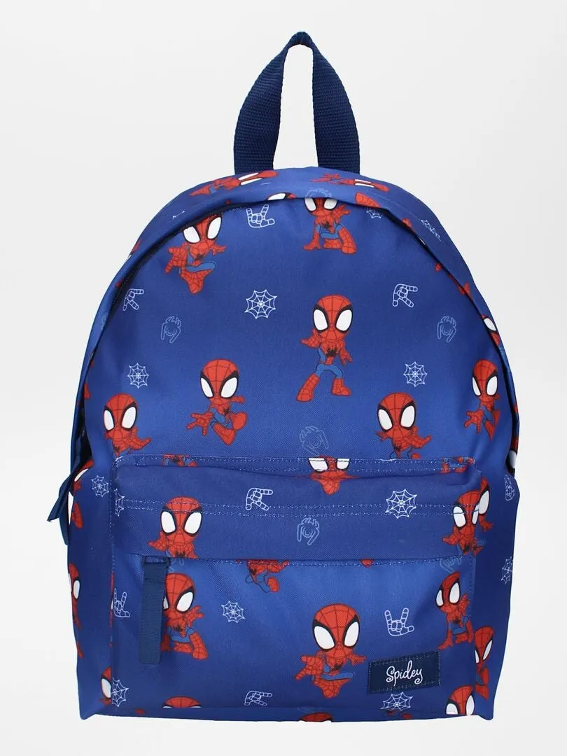 MOCHILA ESTAMPADA 'SPIDERMAN'  AZUL