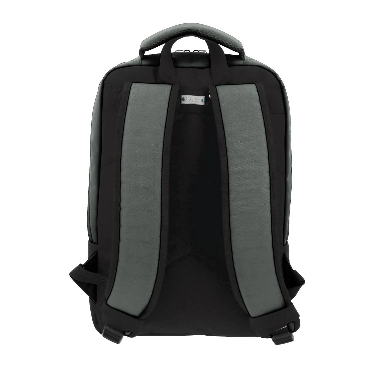 Mochila Grande 1818 Unisex Wynn Gris Con Porta Laptop De Hasta 15.