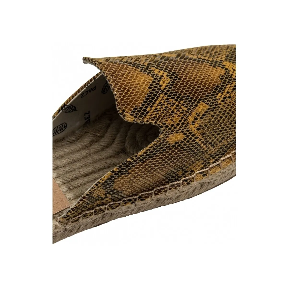 MULE W   PRINT SNAKE CARAMEL