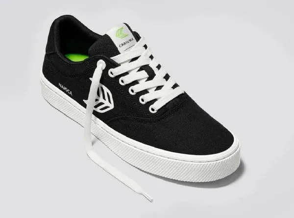 NAIOCA PRO Black Suede and Canvas