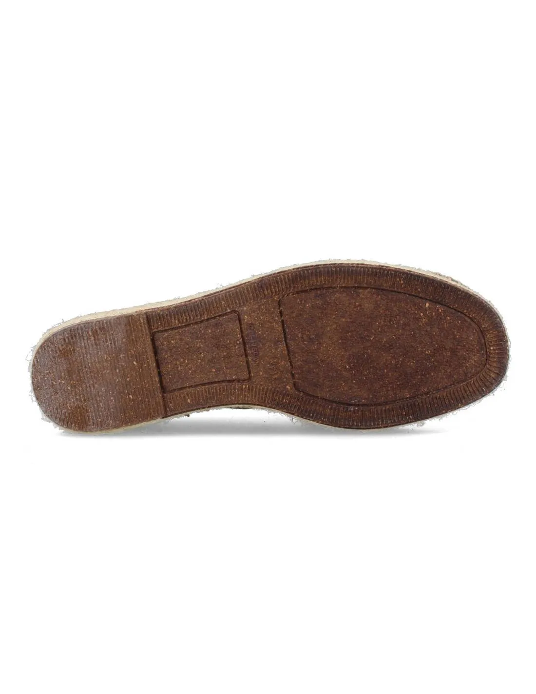 NATURAL WORLD  ZAPATILLA BASKET ESPARTO CORDONES KAKI