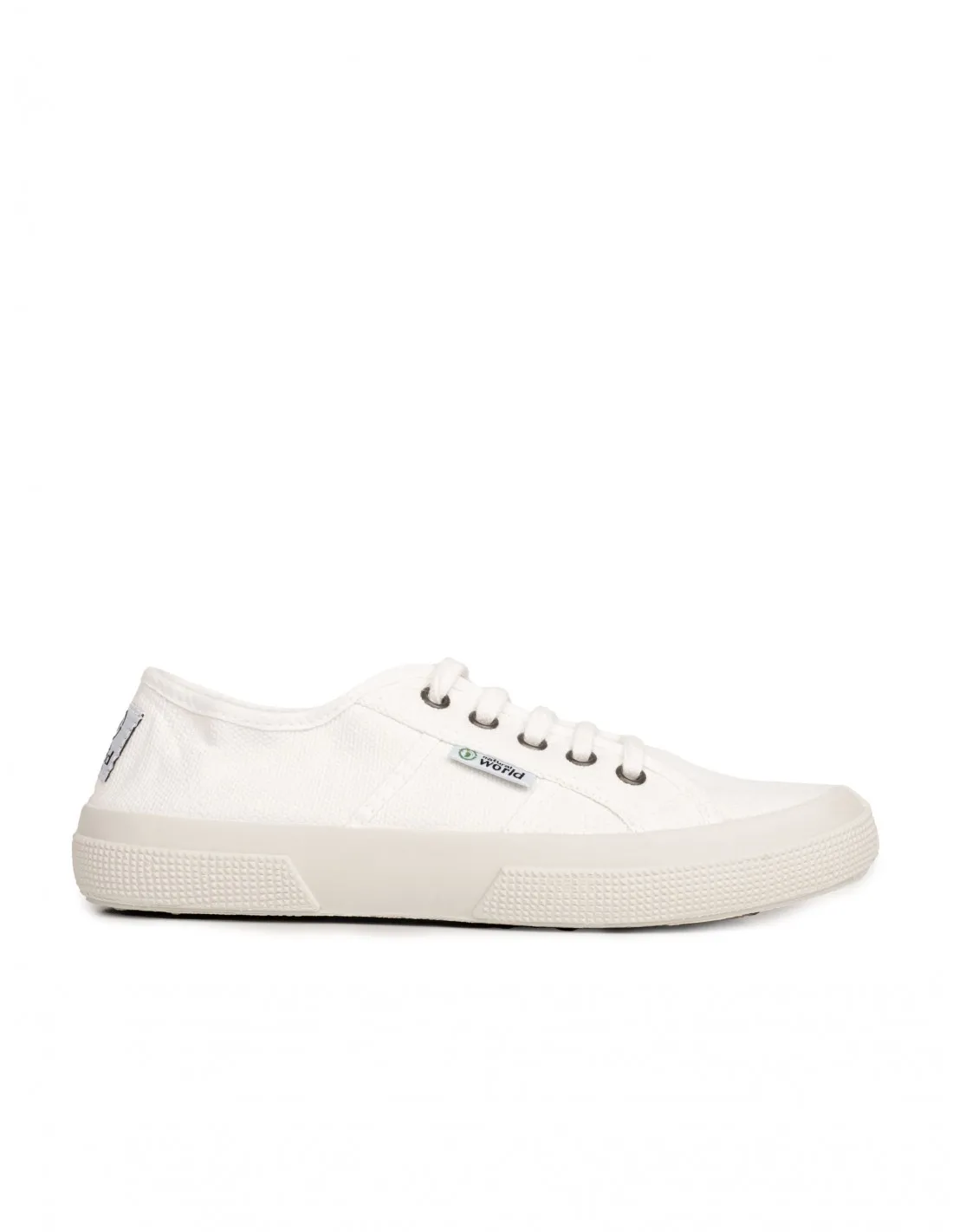NATURAL WORLD Zapatillas Lona Blancas