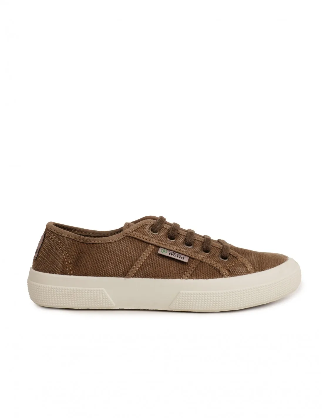 NATURAL WORLD Zapatillas Lona Marrones