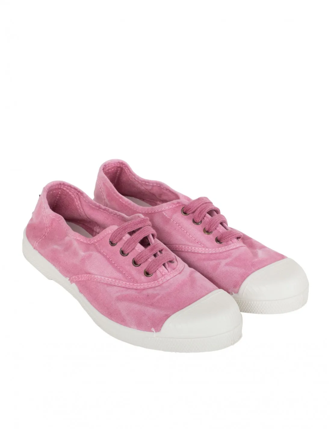 NATURAL WORLD Zapatillas Lona Puntera Rosa