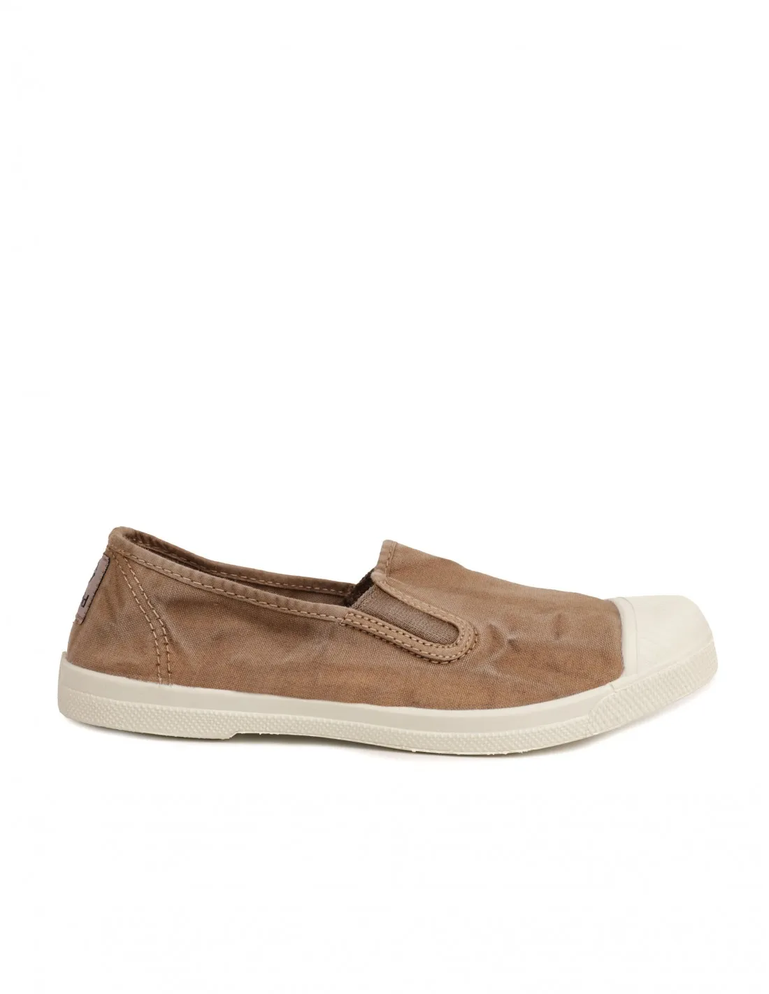 NATURAL WORLD Zapatillas Lona Sin Cordones Beige