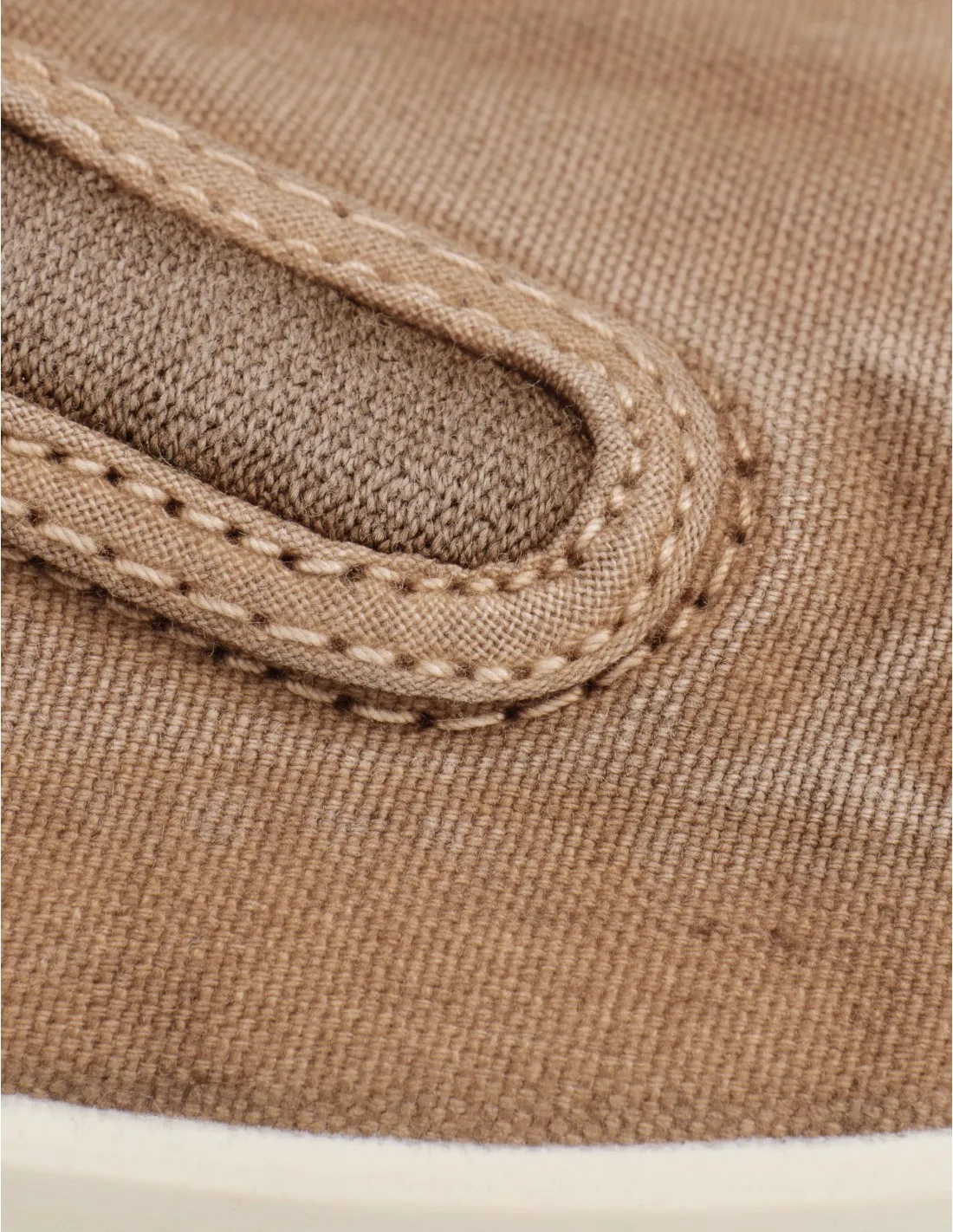 NATURAL WORLD Zapatillas Lona Sin Cordones Beige