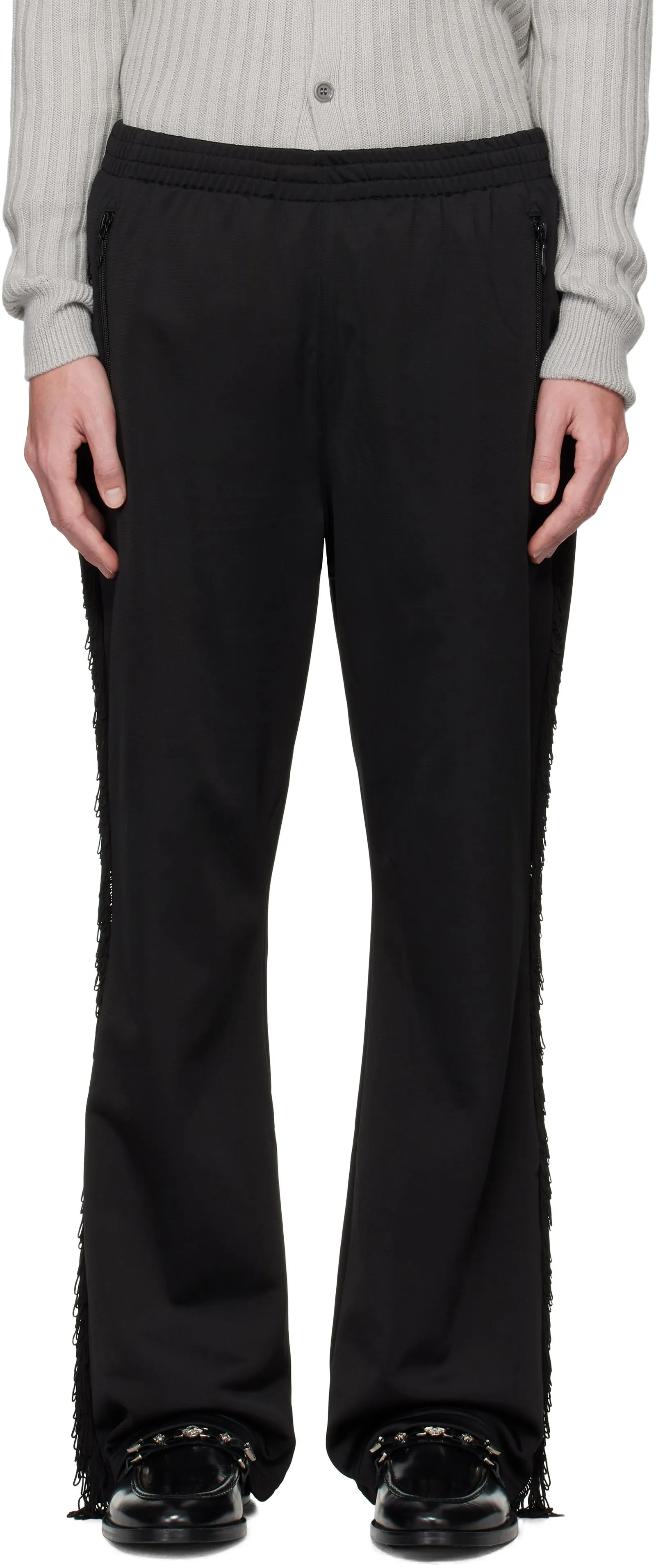 NEEDLES FRINGE BOOTCUT TRACK PANTS
