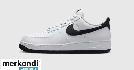 NIKE AIR FORCE 1 LOW '07 BLANCO/NEGRO  FQ4296101  NUEVO 100% AUTéNTICO