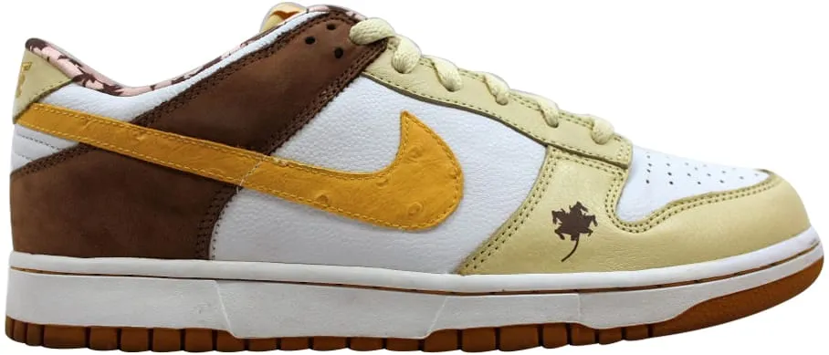 NIKE DUNK LOW PREMIUM 'WHITE/DIJONLEMONADE' W