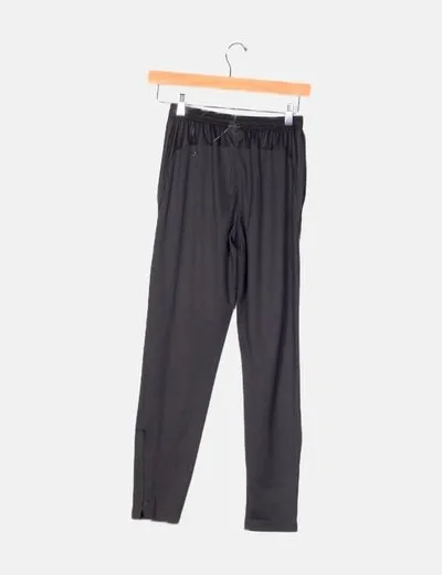 Nike Pantalón gris deportivo