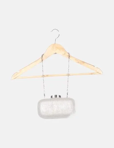 NoName Bolso de mano gris combinado