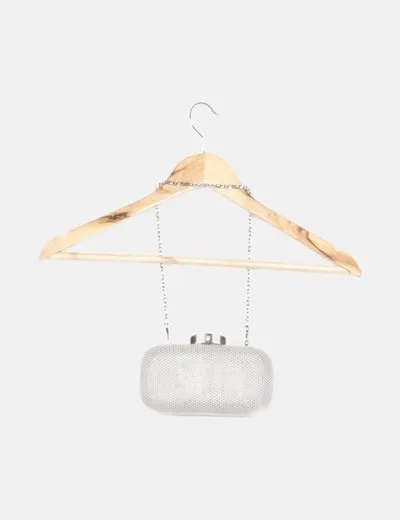 NoName Bolso de mano gris combinado