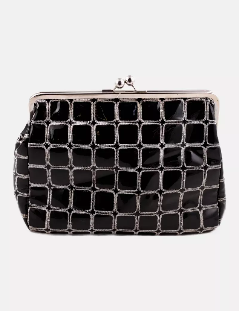 NoName Bolso de mano negro con borla