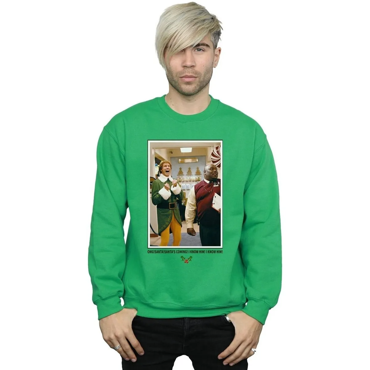 OMG Santa Photo