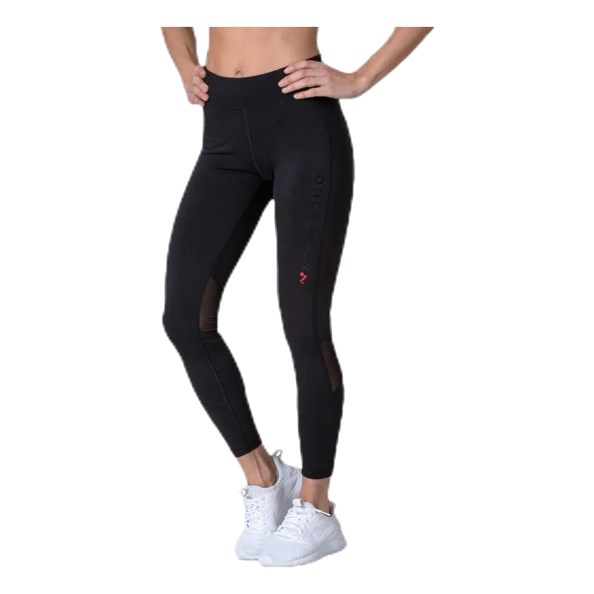 Only Play Performance Run 7/8 Tights Black