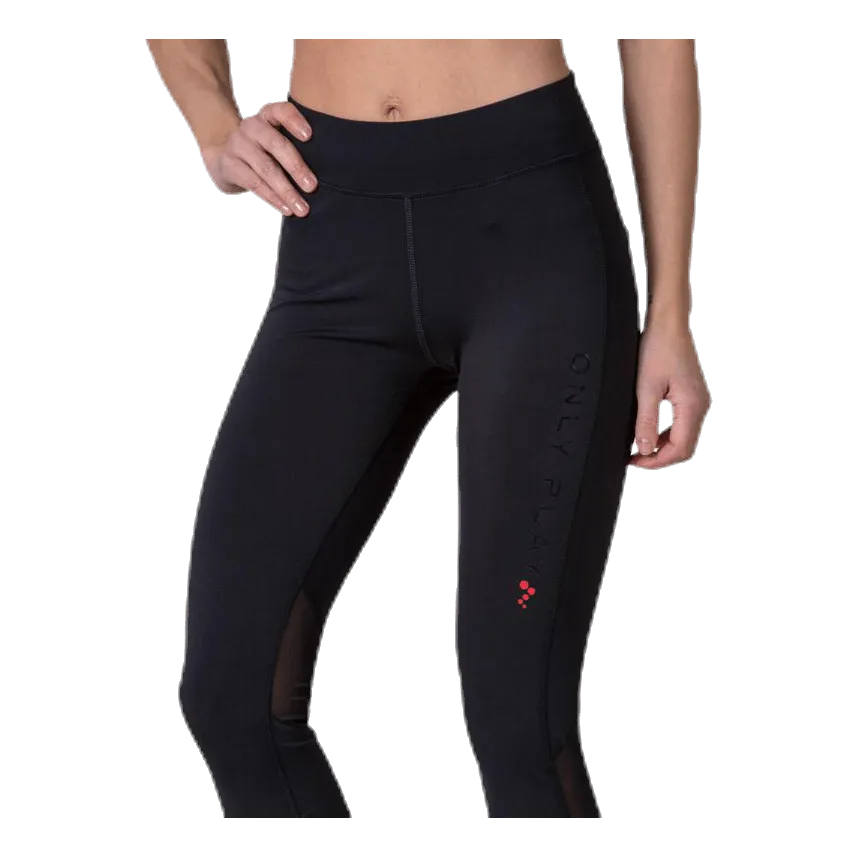 Only Play Performance Run 7/8 Tights Black