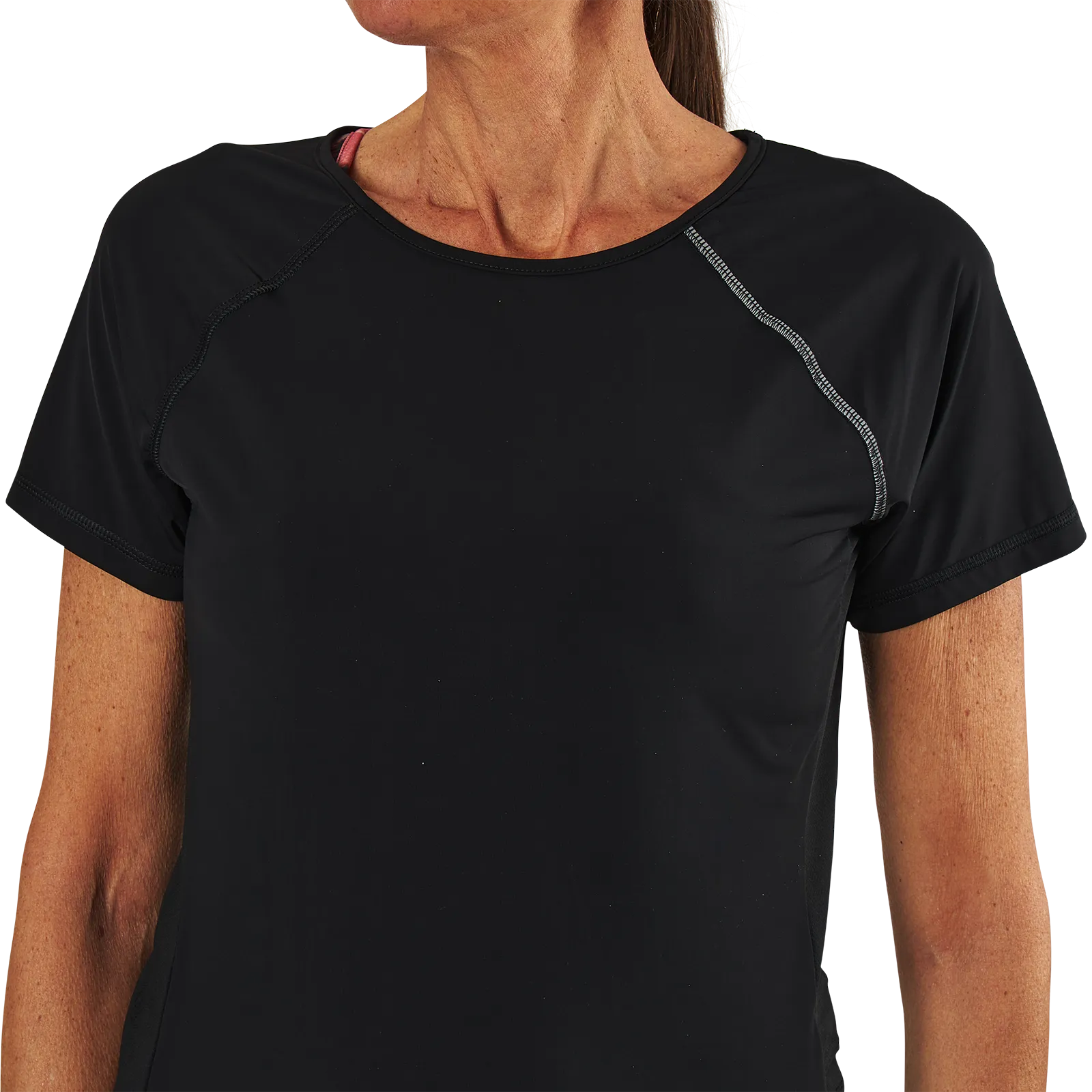 Only Play Performance Run  Ss Tee Black