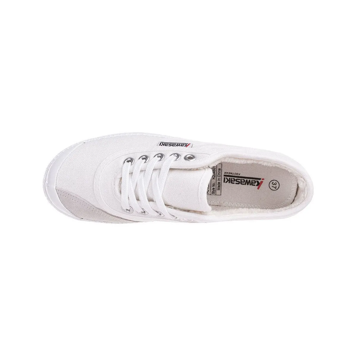 Original Teddy Canvas Shoe K204501 1002 White