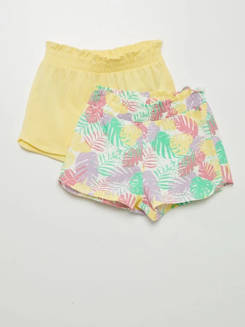 PACK DE 2 SHORTS LIGEROS  2 PIEZAS  BEIGE