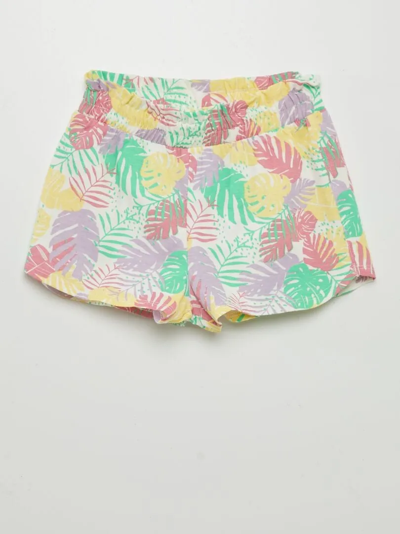 PACK DE 2 SHORTS LIGEROS  2 PIEZAS  BEIGE