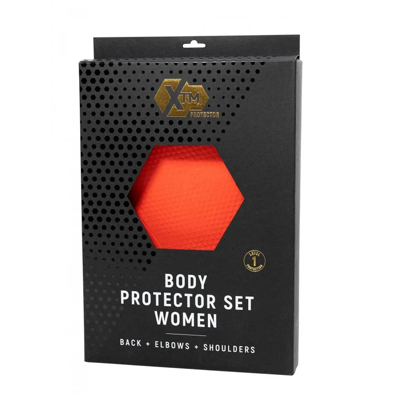 PACK PROTECCIóN ALTA MUJER (HOMBROS Y CODOS NIVEL 1, ESPALDA NIVEL 2)  JOHN DOE