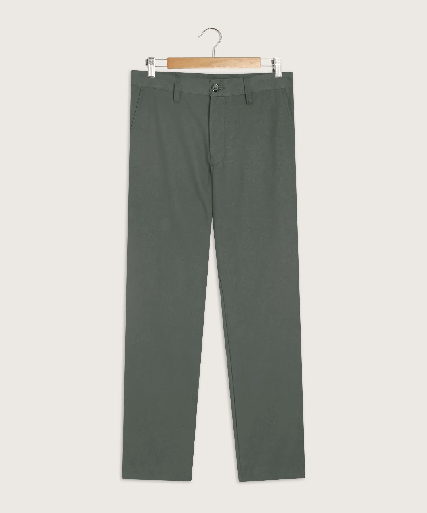 PANTAL&OACUTE;N CHINO UNICOLOR, REGULAR FIT