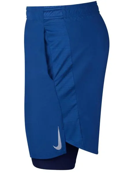 pantalon nike corto azul