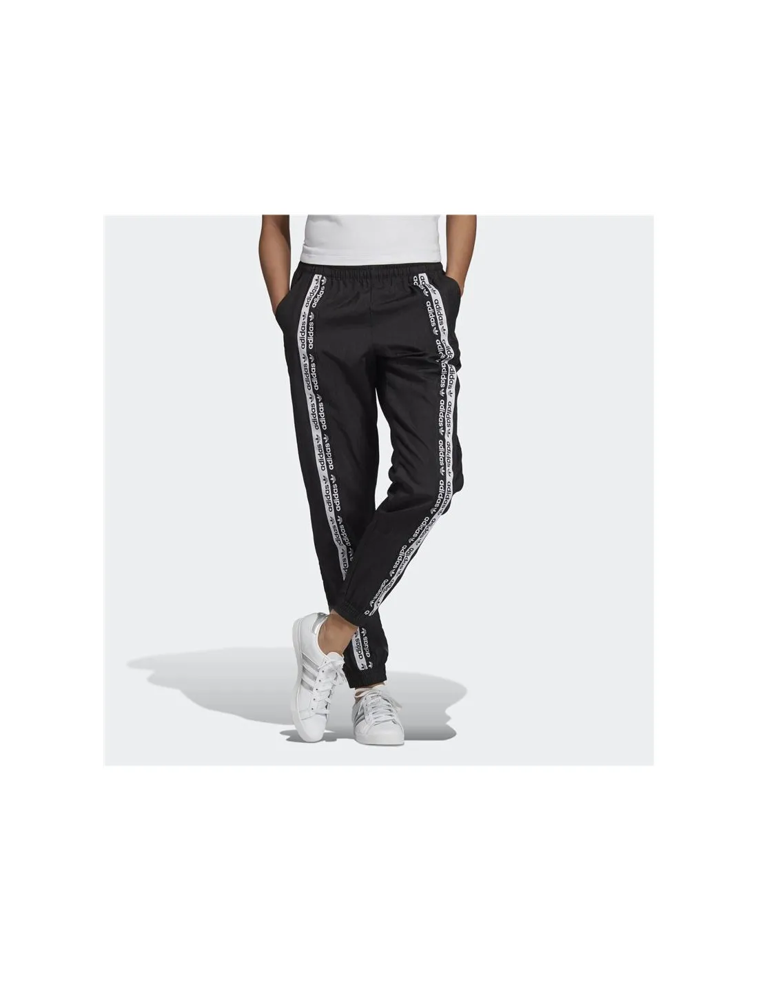 Pantalones adidas Track negro Mujer