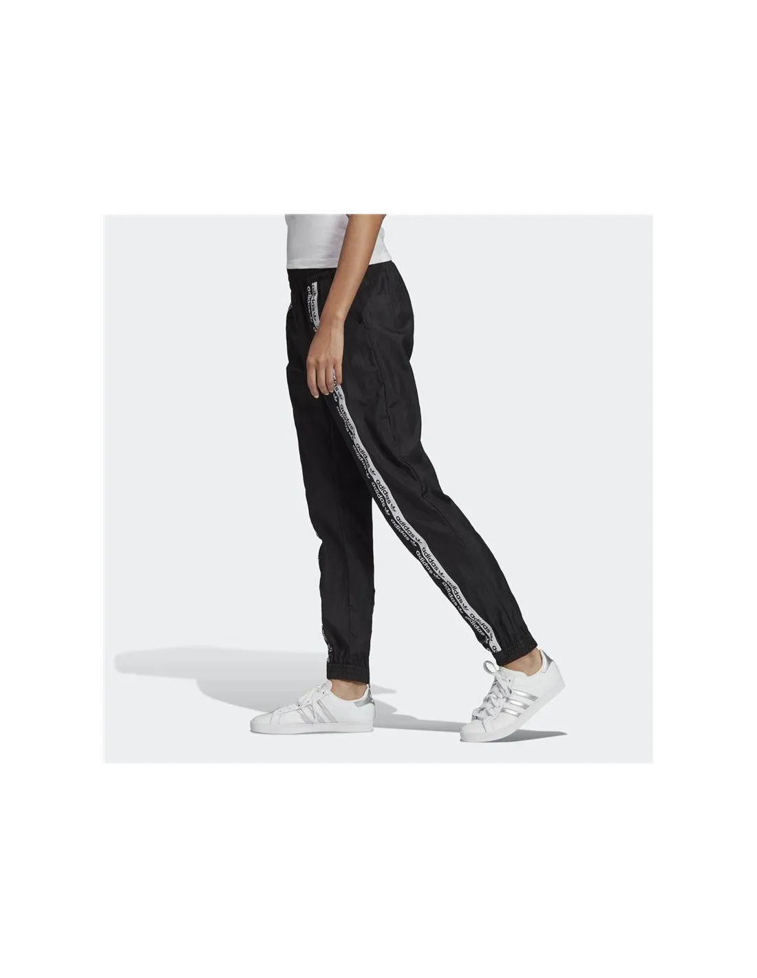 Pantalones adidas Track negro Mujer