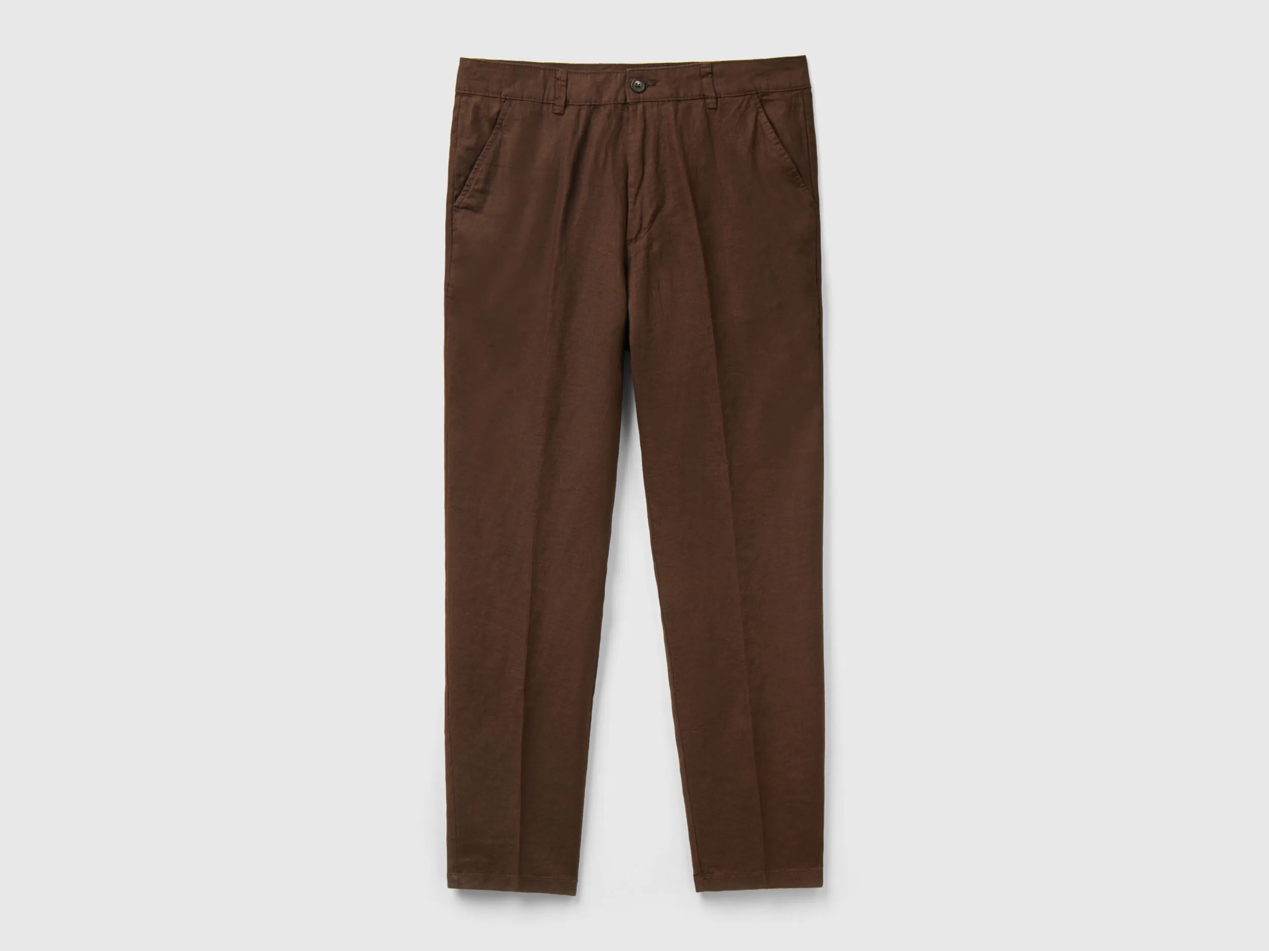 Pantalones chinos de puro lino