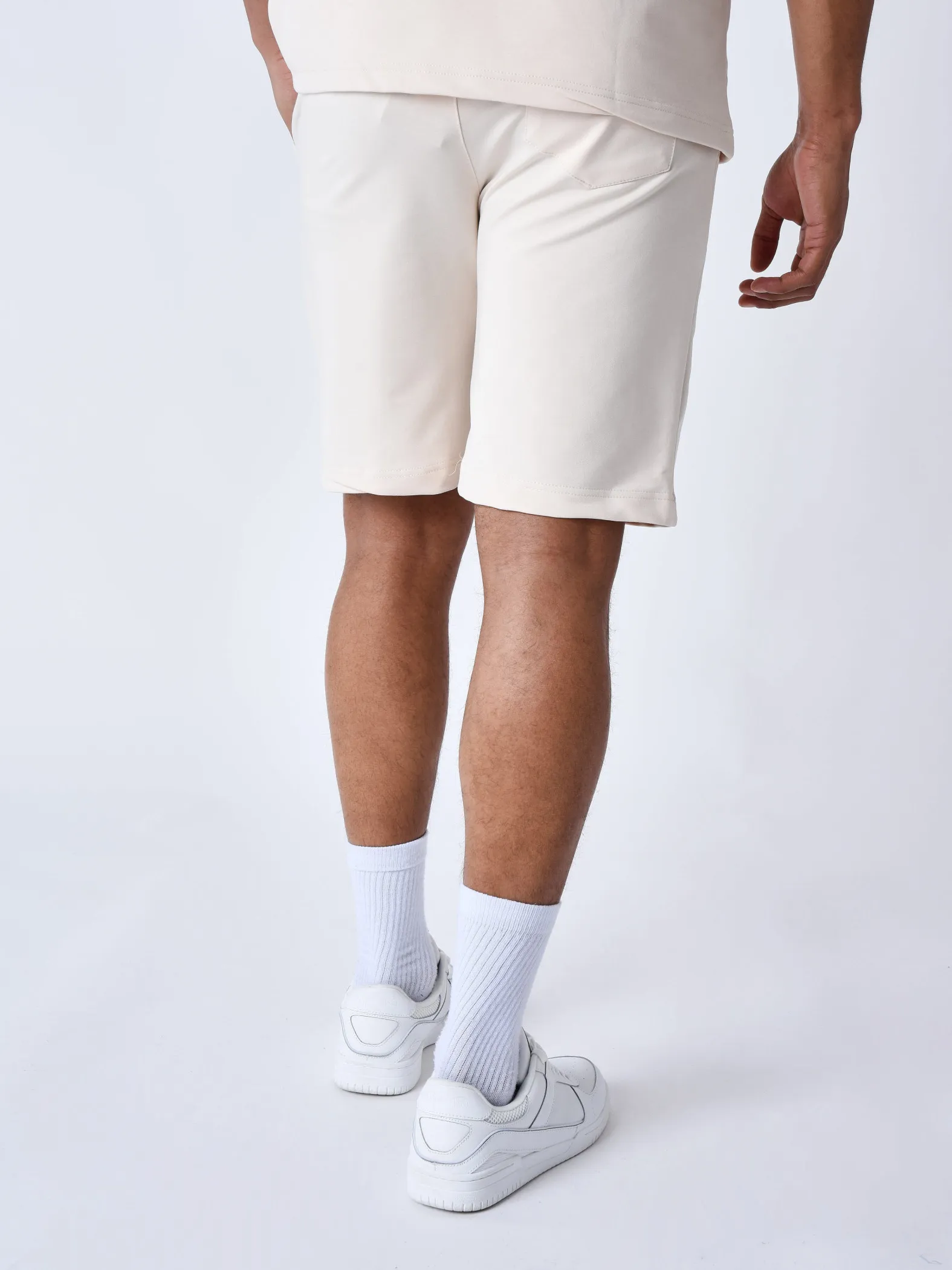 Pantalones cortos clásicos bordados