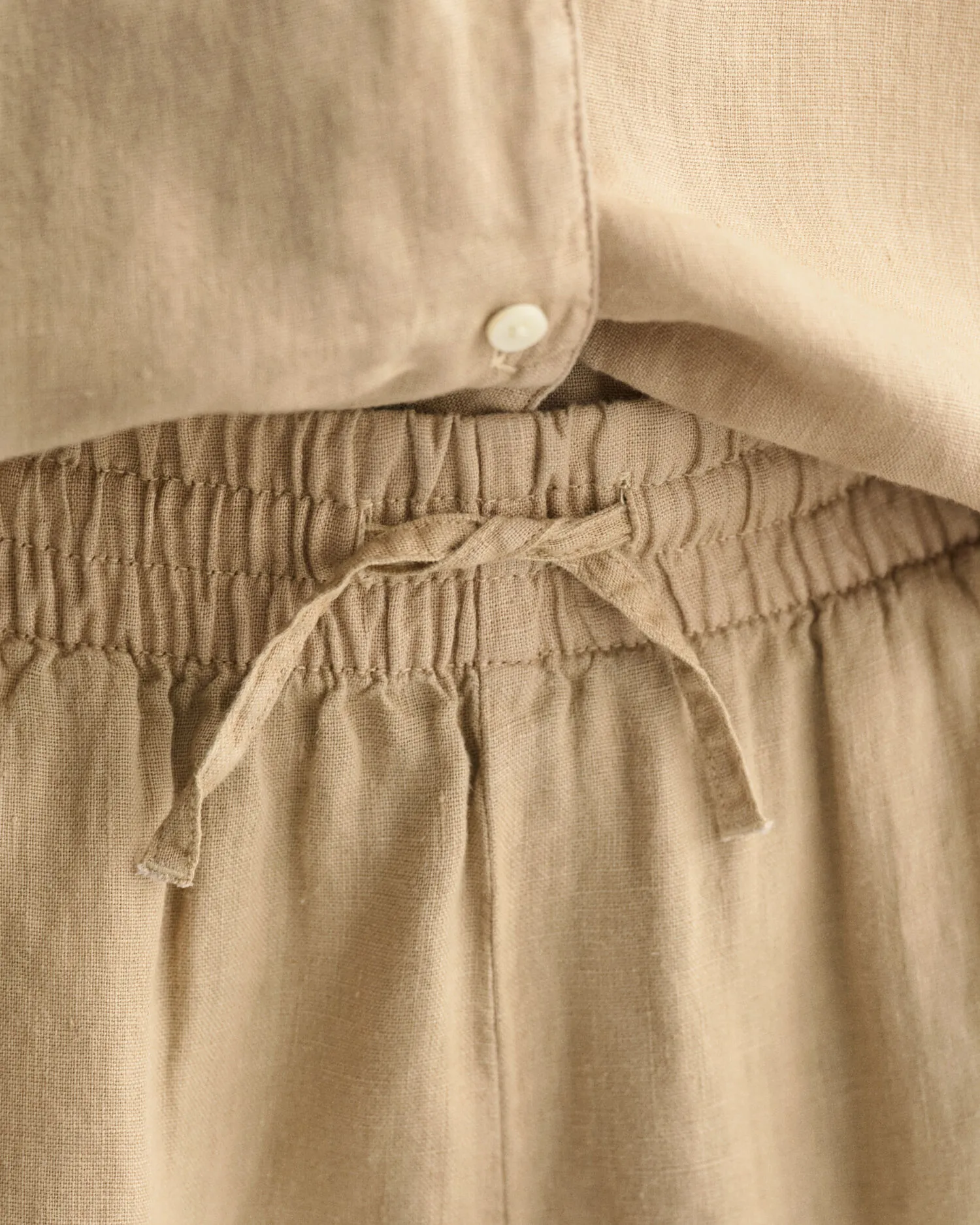 Pantalones cortos de lino Teen Girls