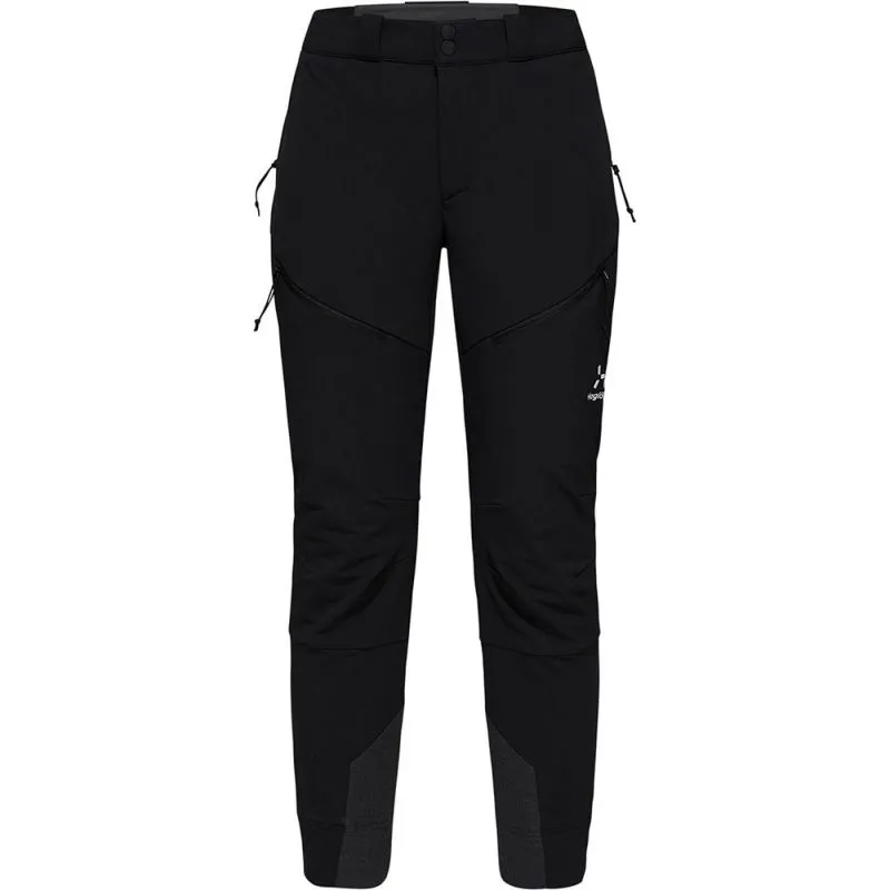 Pantalones de esquí de travesía HAGLÖFS Discover (negro auténtico) Mujer