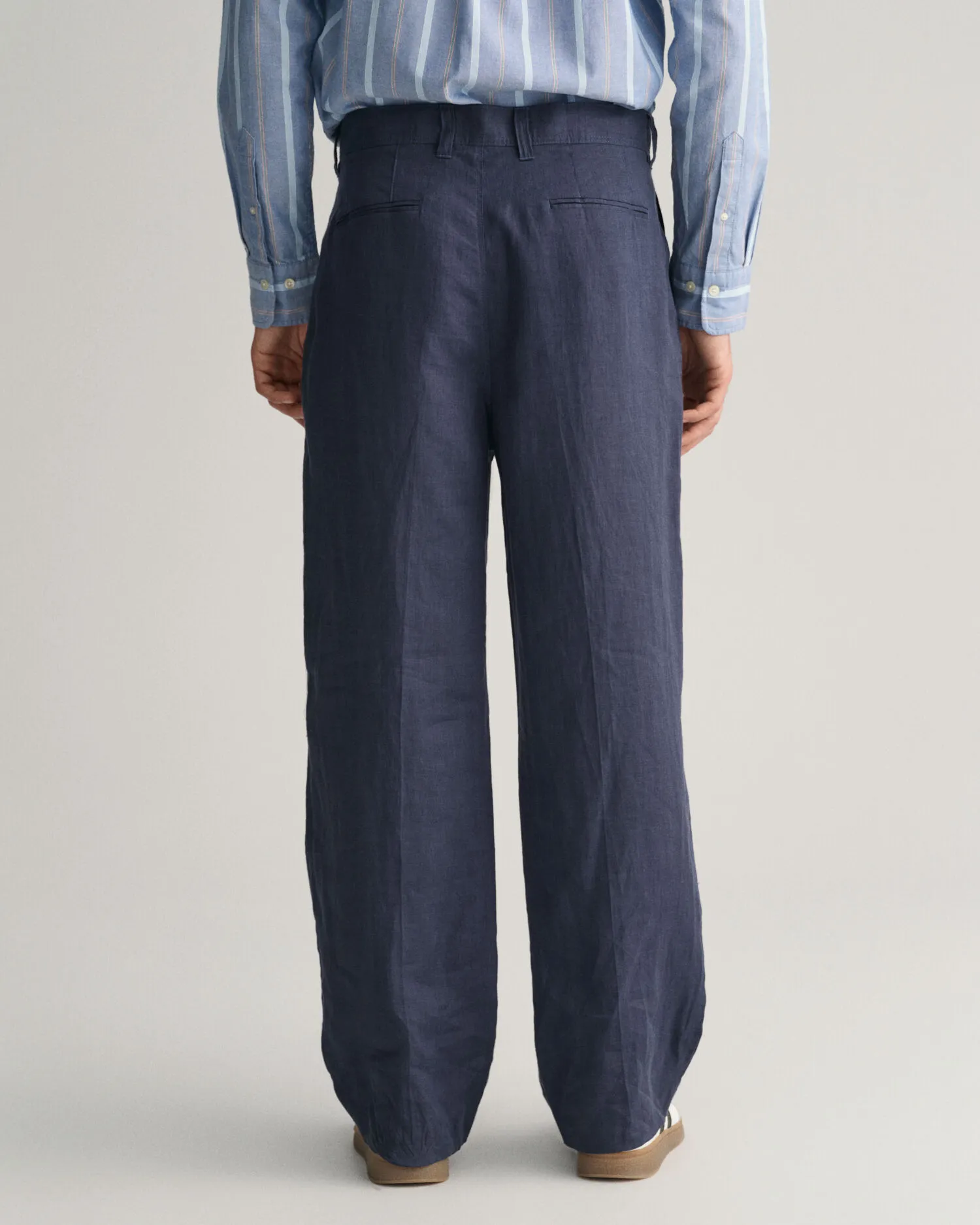 Pantalones de traje de lino