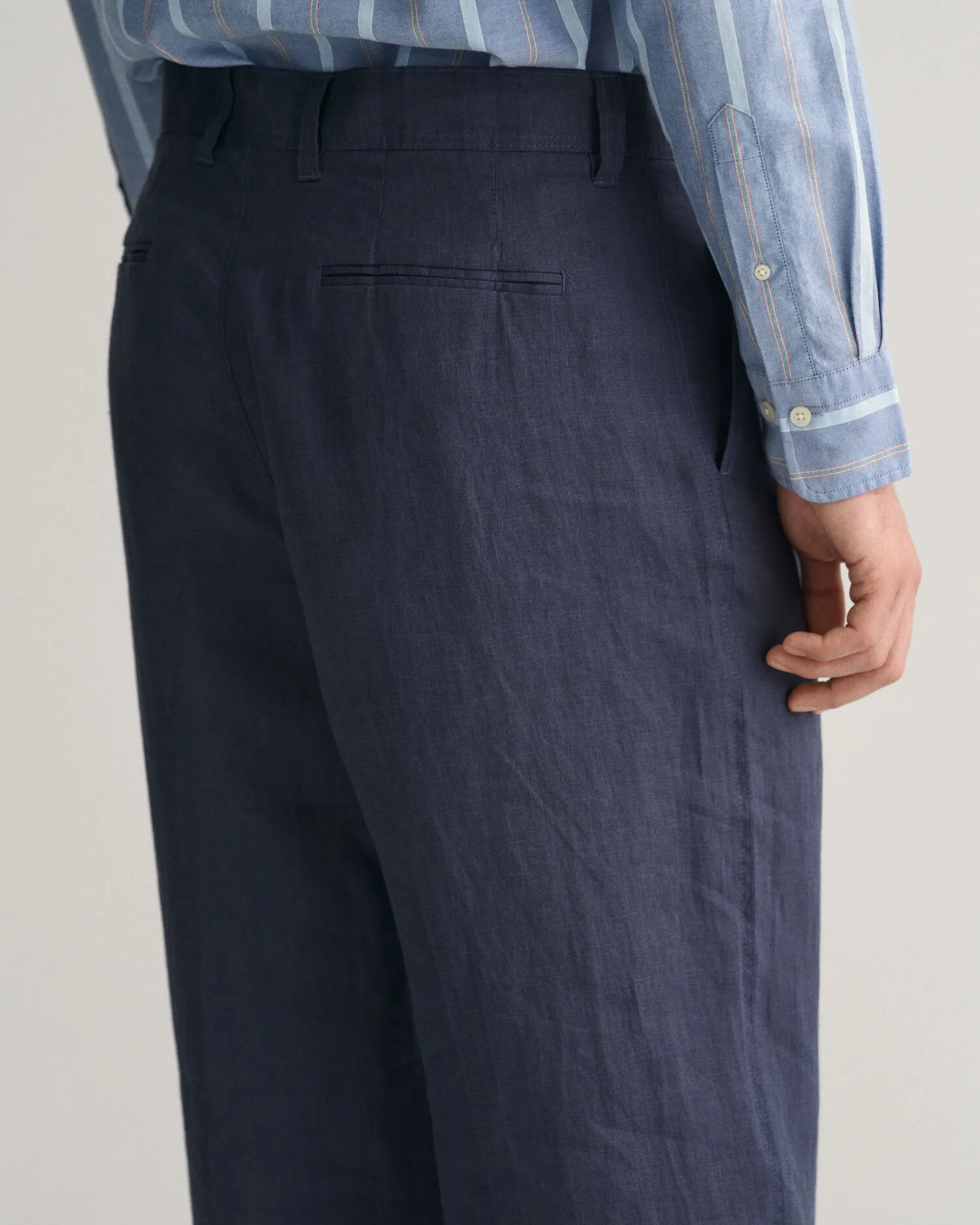 Pantalones de traje de lino