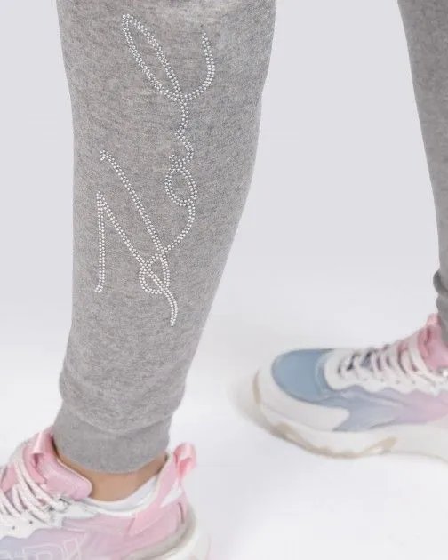 Pantalones deportivos Karl Lagerfeld 216W1052 Gris
