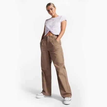 Pantalones Mujer Relaxed Wide Leg
