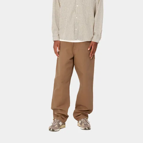 Pantalón Carhartt Marrón Single Knee Pant Hamilton Brown W34 L32