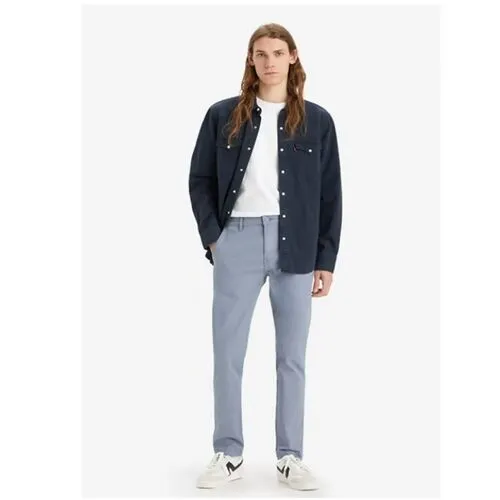 Pantalón chino azul Levis Slim Taper W36 L32