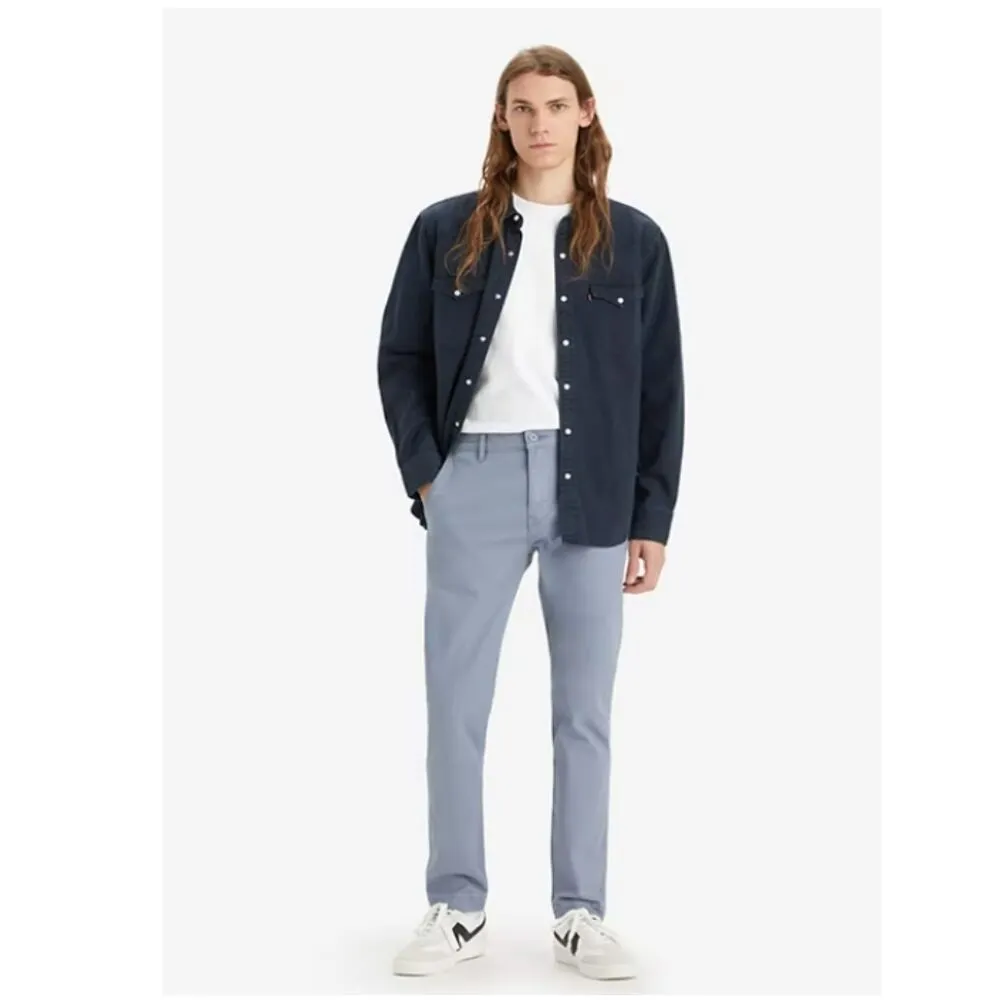 Pantalón chino azul Levis Slim Taper W36 L32