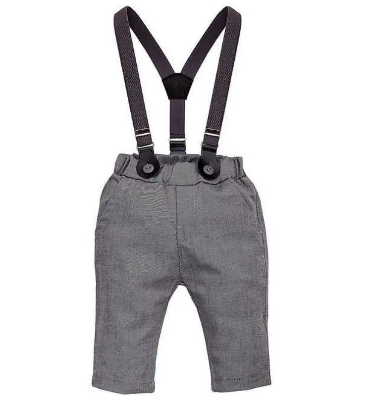 Pantalón con tirantes de niño colección Elegant