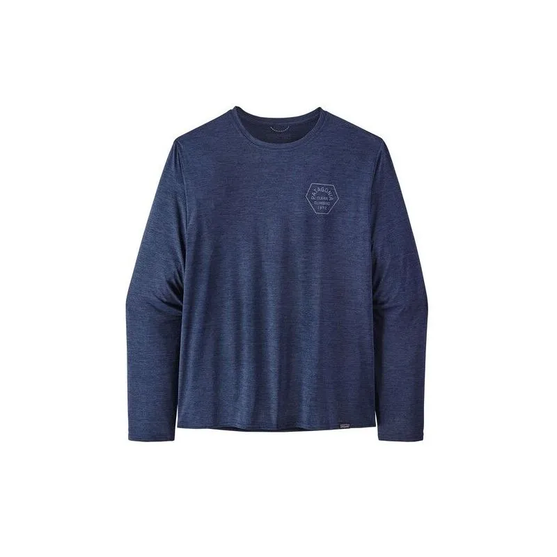 Patagonia Cap Cool Daily (Navy) camiseta de manga larga para hombre
