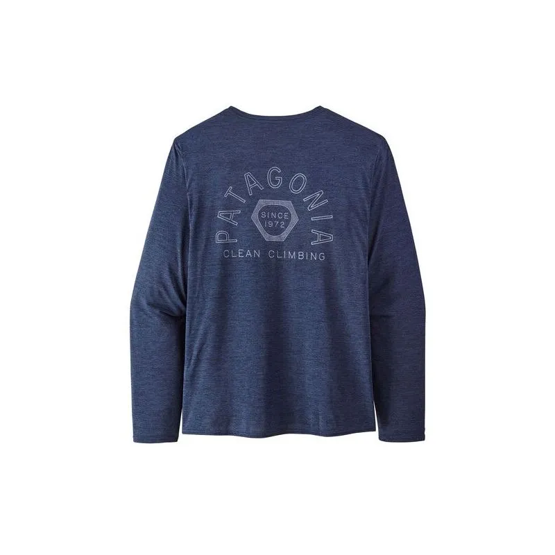 Patagonia Cap Cool Daily (Navy) camiseta de manga larga para hombre