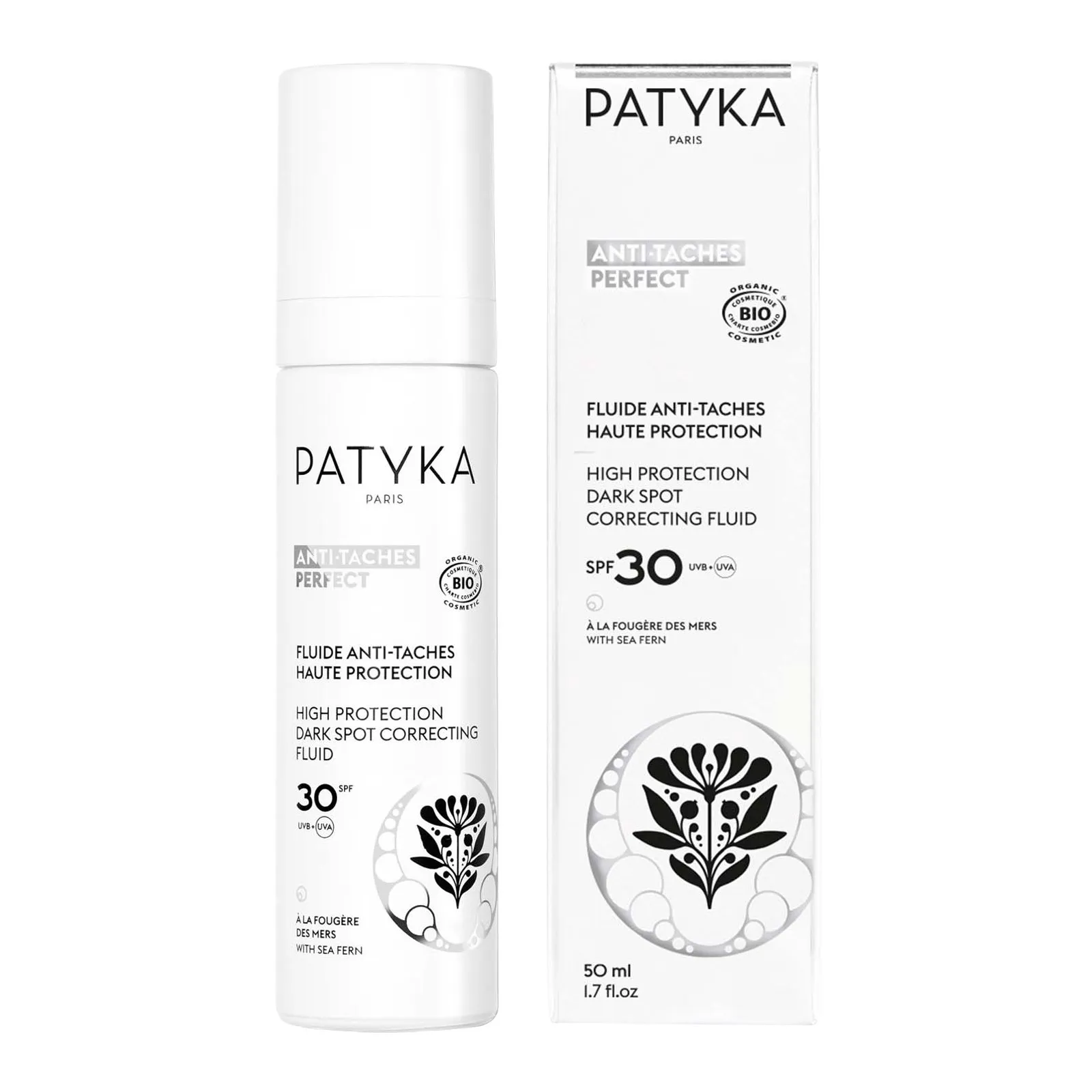 PATYKA Fluido antimanchas alta protección SPF30