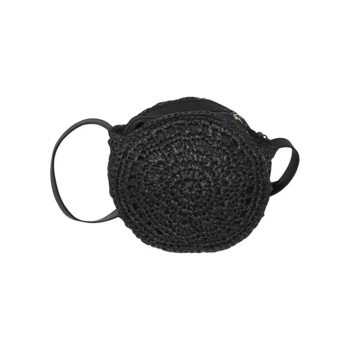 PCKIRA ROUND STRAW CROSS BODY